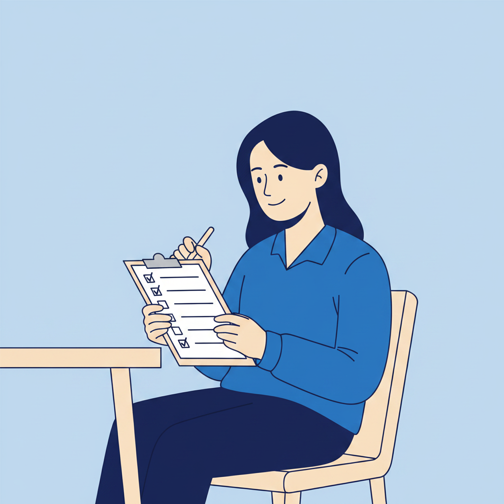포괄임금 자가 점검 5문항 일러스트
