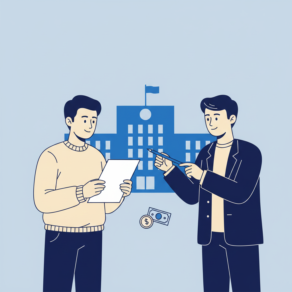 변호사 진정서 제출 부분 도움 모델 일러스트